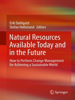 cover image of Natural Resources Available Today and in the Future